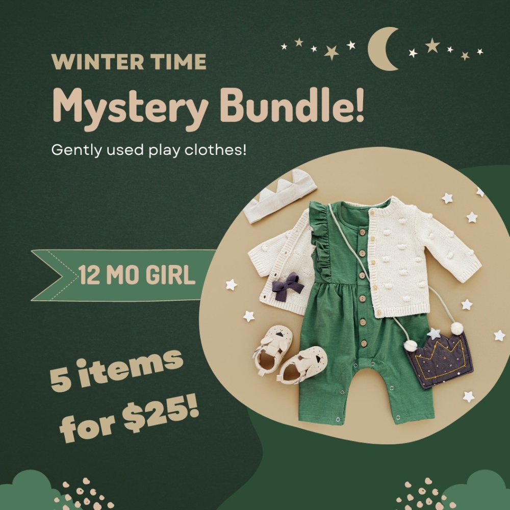 5/$25 Mystery Bundle!! 12 MO Girl - Picture 1 of 1